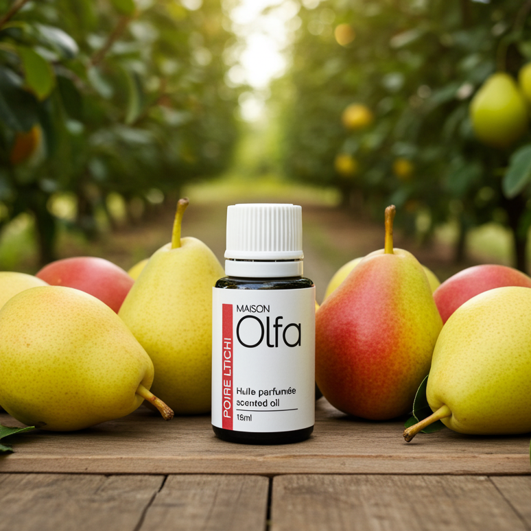 Huile parfumée Poire Litchi